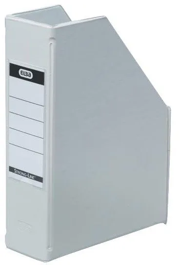 Elba tidsskriftsamler i A5 med 60 mm ryggbredde i fargen hvit